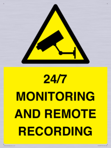 24/7 MONITORING AND REMOTE RECORDING